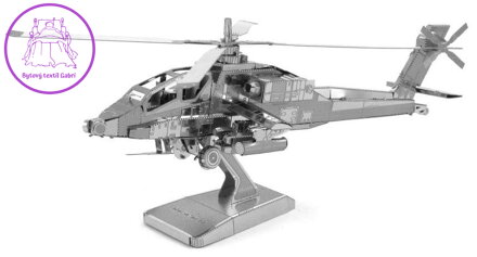 METAL EARTH 3D puzzle Vrtulník AH-64 Apache