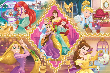 TREFL Puzzle Disney princezny a jejich dobrodružství 160 dílků