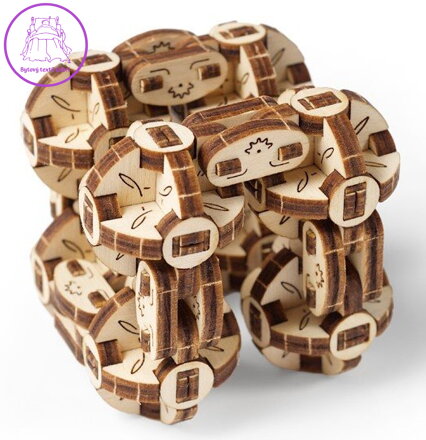 UGEARS 3D puzzle Flexi-kubus 144 dílků