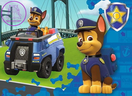 TREFL Puzzle Tlapková patrola: Policista Chase 20 dílků