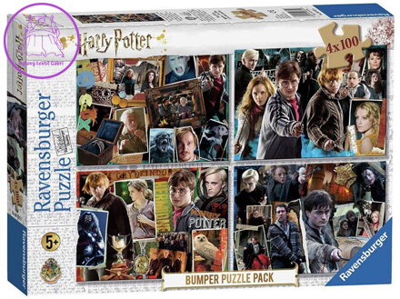 RAVENSBURGER Puzzle Harry Potter 4x100 dílků