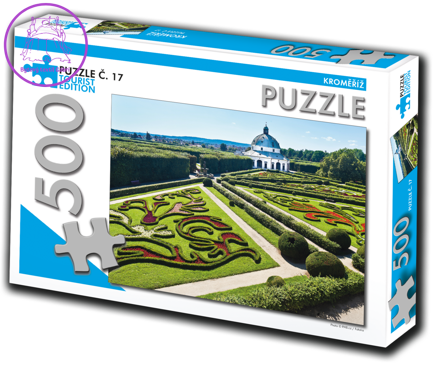 TOURIST EDITION Puzzle Kroměříž - Květná zahrada 500 dílků (č.17)