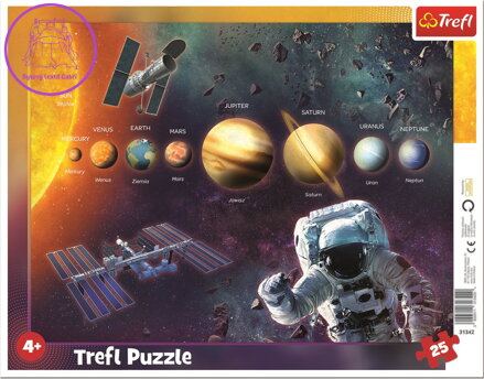 TREFL Puzzle Sluneční soustava 25 dílků