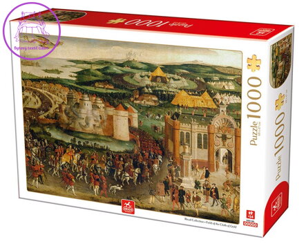 DEICO Puzzle Pole zlatého sukna 1000 dílků