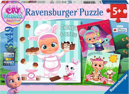 RAVENSBURGER Puzzle Cry Babies Magic Tears 3x49 dílků