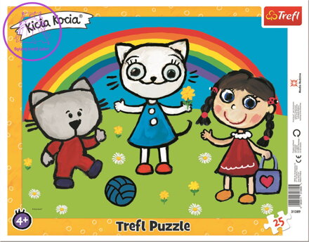 TREFL Puzzle Kicia Kocia: Slunečný den 25 dílků