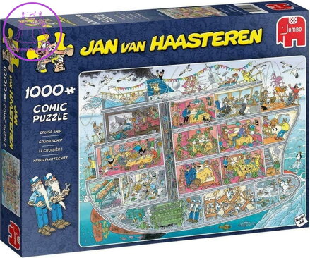 JUMBO Puzzle JvH Výletní loď 1000 dílků