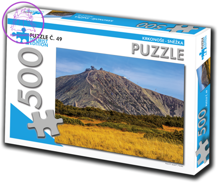 TOURIST EDITION Puzzle Krkonoše, Sněžka 500 dílků (č.49)