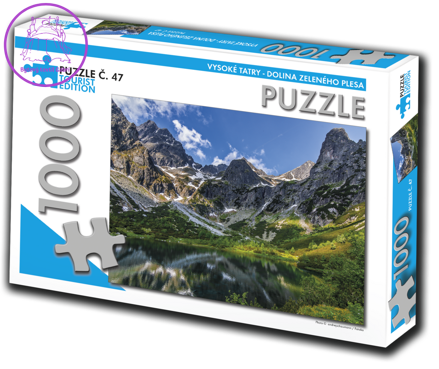 TOURIST EDITION Puzzle Vysoké Tatry, Dolina Zeleného plesa 1000 dílků (č.47)