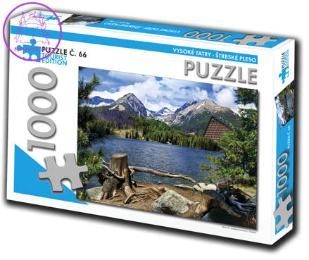 TOURIST EDITION Puzzle Vysoké Tatry, Štrbské pleso 1000 dílků (č.66)