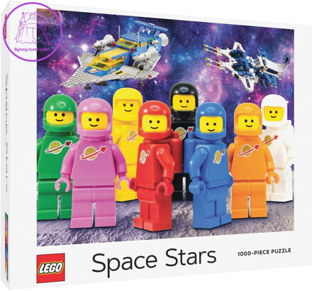 CHRONICLE BOOKS Puzzle LEGO® Space Stars 1000 dílků