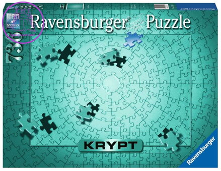 RAVENSBURGER Metalické puzzle Krypt Metallic Mint 736 dílků