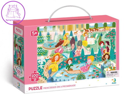 DODO Puzzle Princezny na promenádě 100 dílků