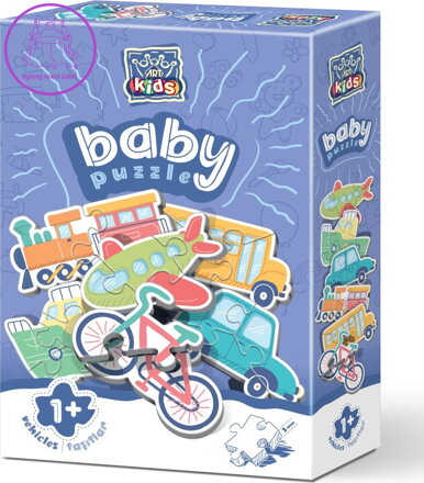 ART PUZZLE Baby Puzzle Dopravní prostředky (2-5 dílků)
