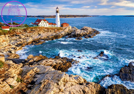 CASTORLAND Puzzle Východ slunce nad Cape Elizabeth, USA 500 dílků