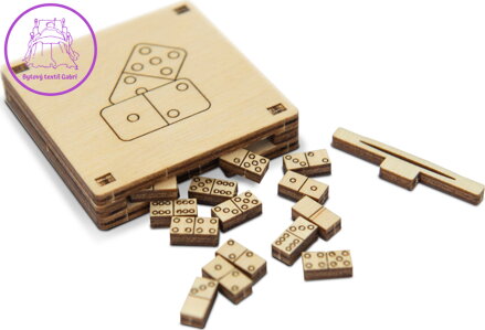 WOODEN CITY 3D puzzle hra mini Domino