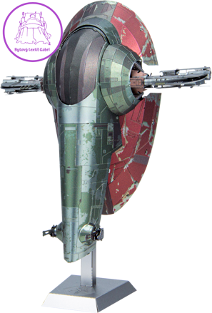 METAL EARTH 3D puzzle Star Wars: Boba Fett's Starfighter (ICONX)