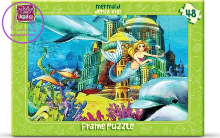 ART PUZZLE Puzzle Mořská víla 48 dílků