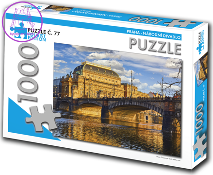 TOURIST EDITION Puzzle Praha - Národní divadlo 1000 dílků (č.77)