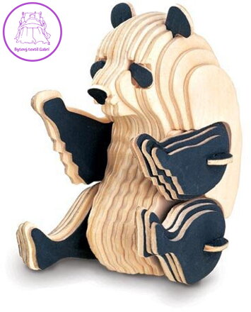 WOODEN TOY , WCK 3D puzzle Panda