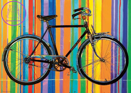 HEYE Puzzle Bike Art: Freedom Deluxe 1000 dílků