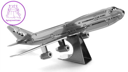 METAL EARTH 3D puzzle Dopravní letadlo Boeing 747