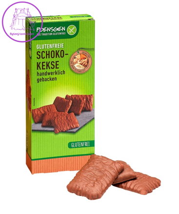 Sušenky máslové v čokoládě 150g Poensgen bez lepku NOVINKA 5413