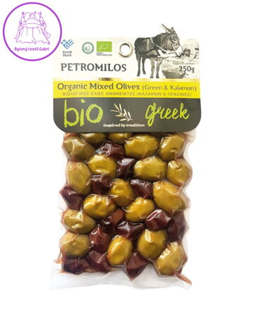 Olivy mix BIO 250g obří s peckou 5510