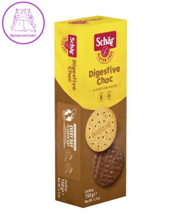 Digestive Choc 150g Schar 3040