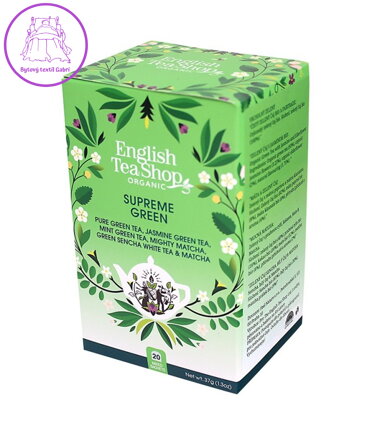English Tea Shop Vrcholně zelený BIO 20x1,85 1435