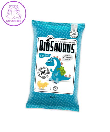 Biosaurus snack mořská sůl 50g McLLOYDS 400