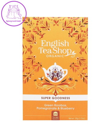 English Tea Shop - zelený rooibos, granát. jablko, borůvka BIO 20x1,75g 1552