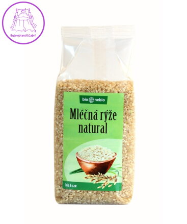 Mléčná rýže natural 500g BIO Bio nebio 2111