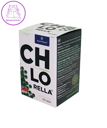 Chlorella 250 tbl. Royal Pharma 726