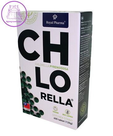 Chlorella 600 tbl. Royal Pharma 727