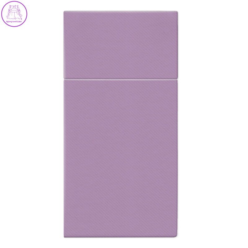 Ubrousky na příbory PAW AIRLAID 40x40 cm Monocolor Violet, 25 ks/bal