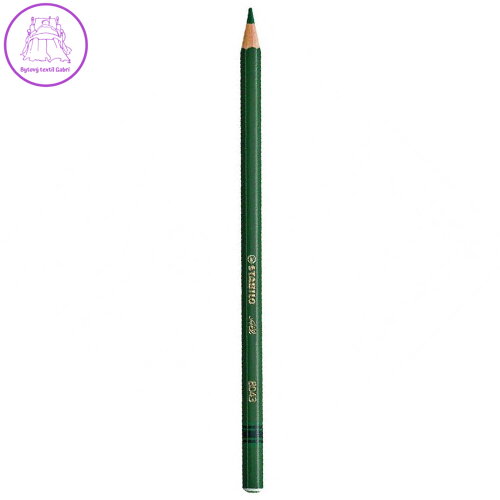 Barevná tužka, šestihranná, na každý povrch, STABILO "All", zelená