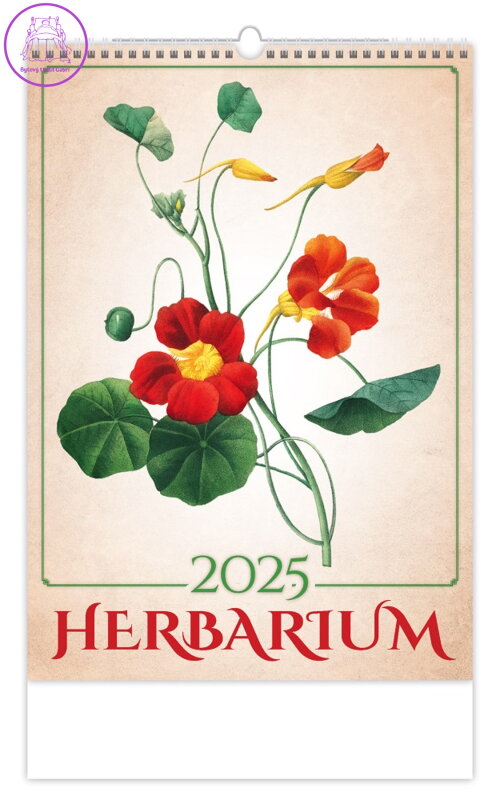 Nástěnný kalendář 2025 Herbarium