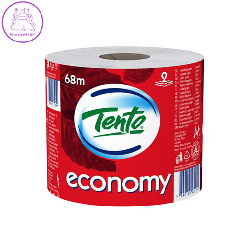 Toaletní papír TENTO ECONOMY 2 vrstvy, 1000 UTR.
