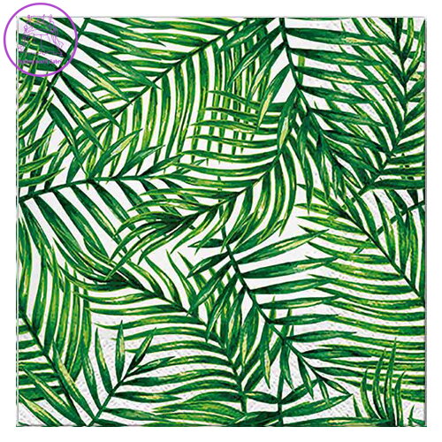 Ubrousky PAW L 33x33cm Tropical Leaves