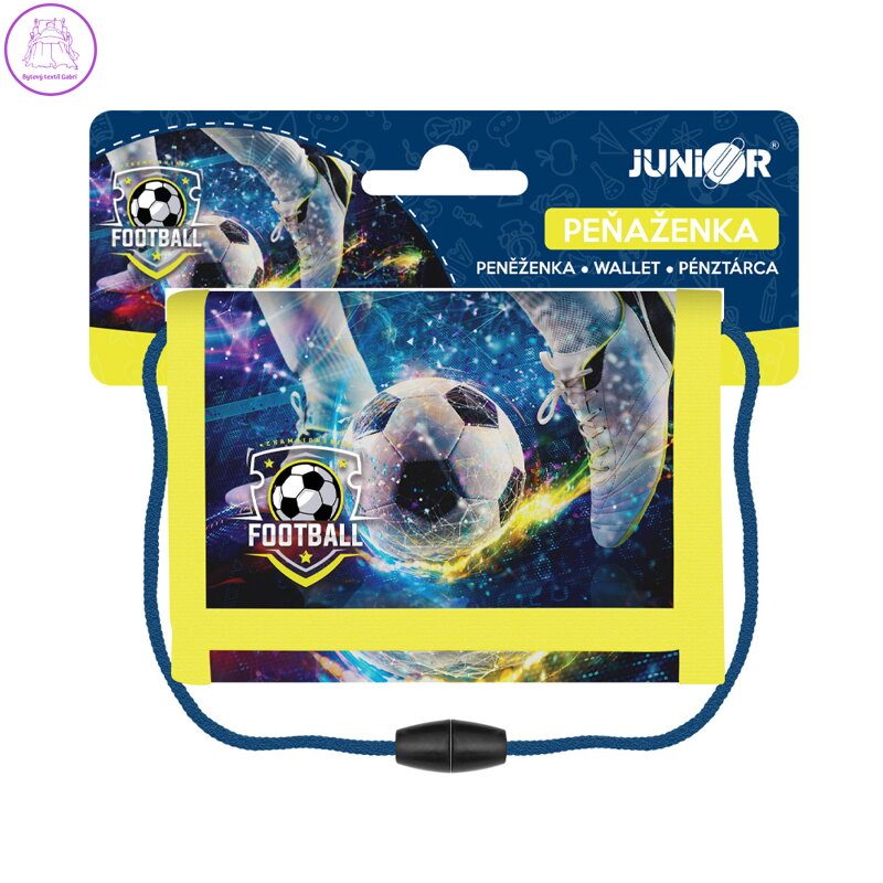 Detská textilná peňaženka JUNIOR S7 - Football