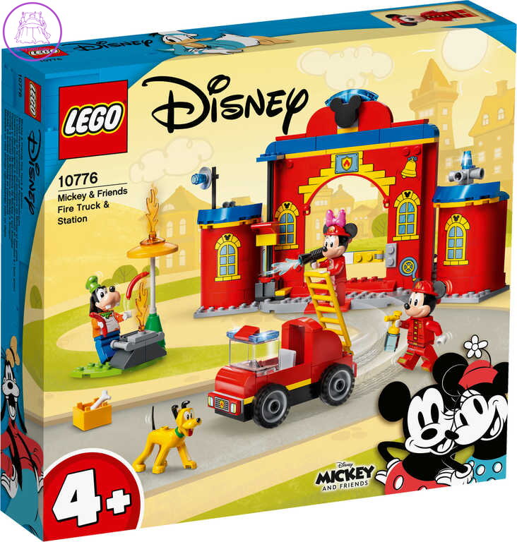 LEGO DISNEY Hasičská stanice a auto Mickeyho a přátel 10776 STAVEBNICE