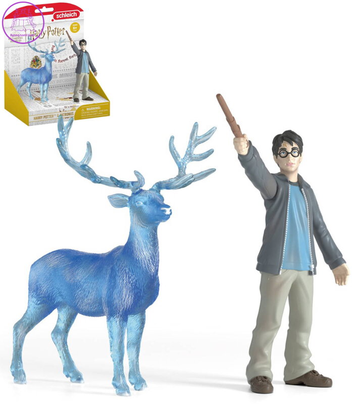 SCHLEICH Harry Potter set figurka Harry Potter + Patron plast