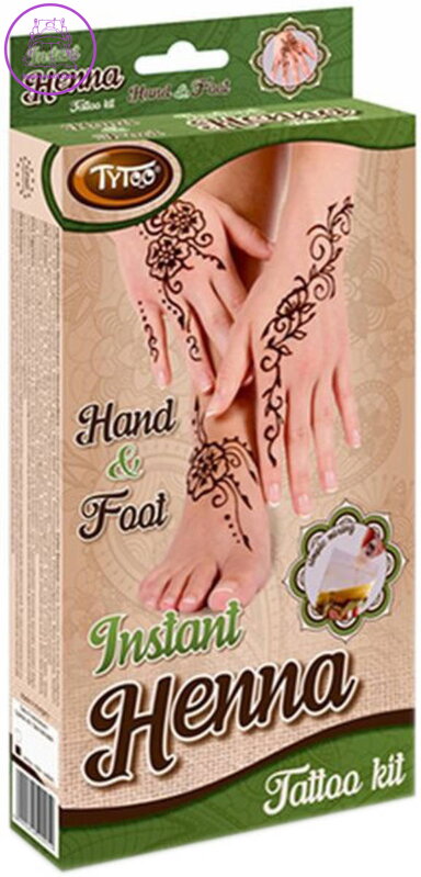 TyToo Henna Hand + Foot tetování kreativní set malování na tělo