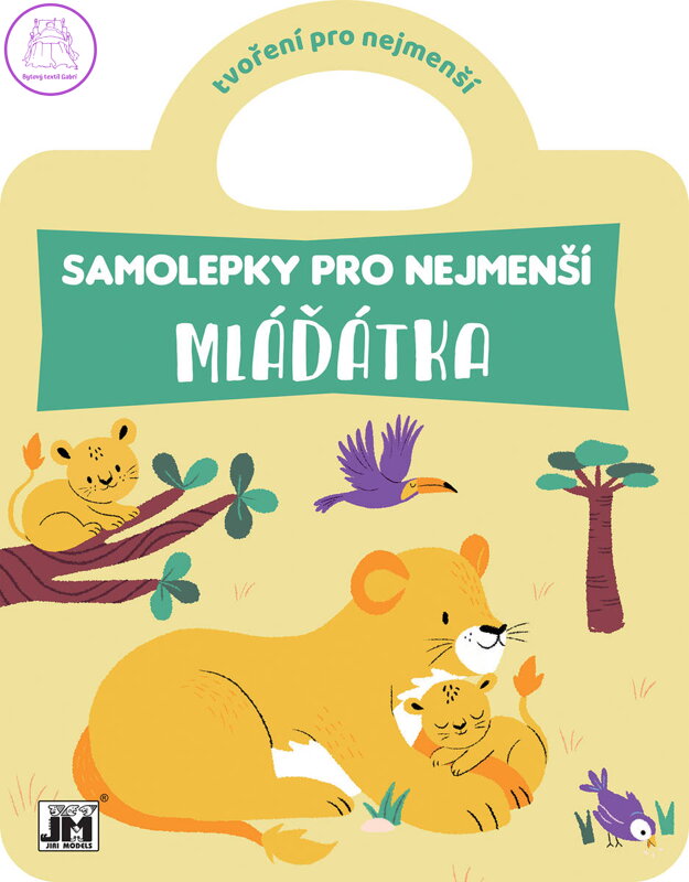 JIRI MODELS Samolepky pro nejmenší Zvířátka mláďátka