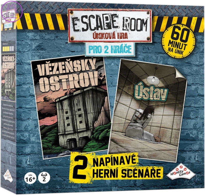 ADC Hra úniková Escape Room pro 2 hráče *SPOLEČENSKÉ HRY*