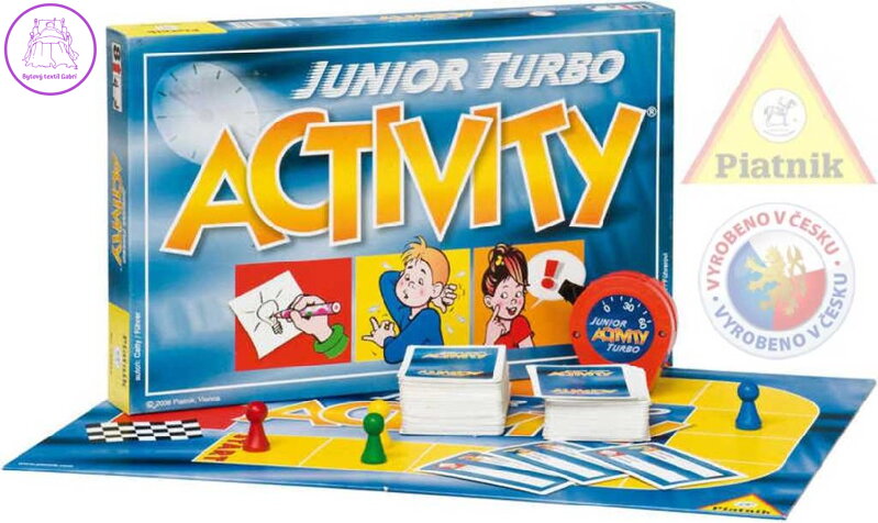 PIATNIK Hra ACTIVITY Junior turbo *SPOLEČENSKÉ HRY*