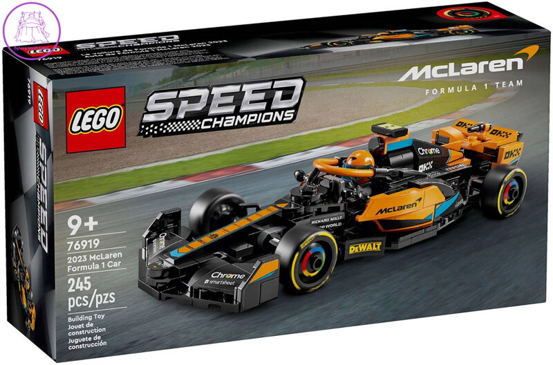 LEGO SPEED CHAMPIONS Auto McLaren Formule 1 2023 76919 STAVEBNICE