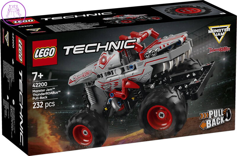 LEGO TECHNIC Auto Monster Jam ThunderROARus 42200 STAVEBNICE