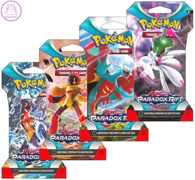 ADC Hra Pokémon TCG SV04 Scarlet & Violet Paradox Rift booster 10 karet blister